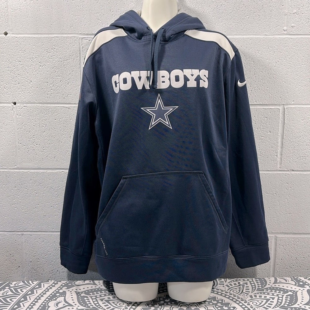 Nike on field apparel cowboys hoodie​​​​​​​​​​